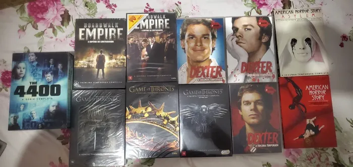 Seriados, the 4400, GOT, Dexter, American Horror story...