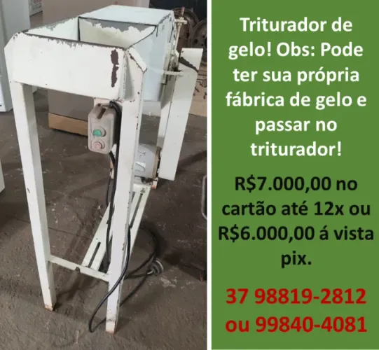 Triturador de gelo
