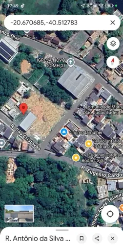 Oportunidade 250 mil lote Bairro Olaria em Guarapari rua do campo do América.