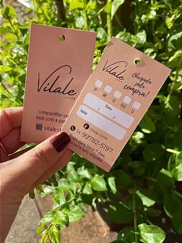 Tags, etiquetas personalizadas para empresas 