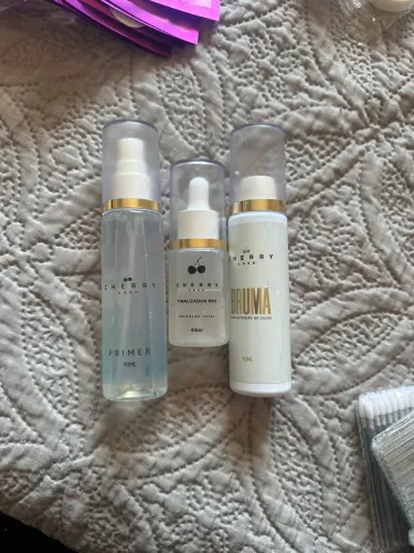 Kit para cílios cherry