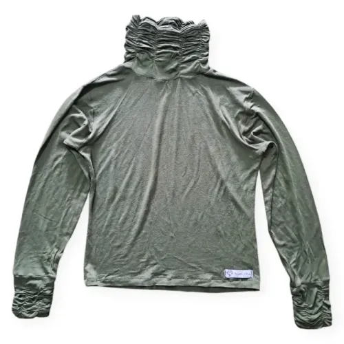 Blusa Feminina Verde com Gola - Tamanho P