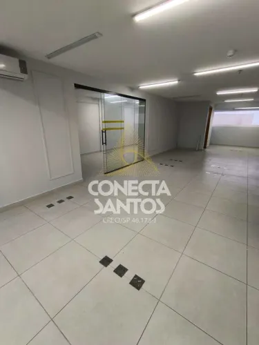 Sala Comercial, Vila Mathias, Santos, Cod: 1496