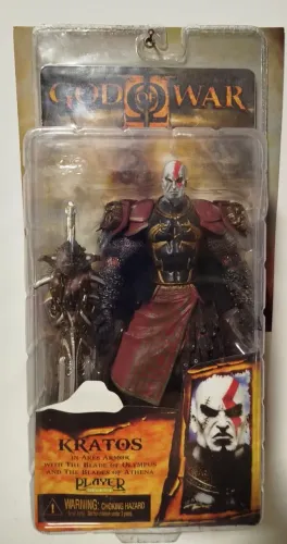 Action Figure Kratos God of War Ares Armo necar Player Select