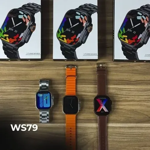 Smartwatch WS79 - Modelo premium - Ligações - Design TOP