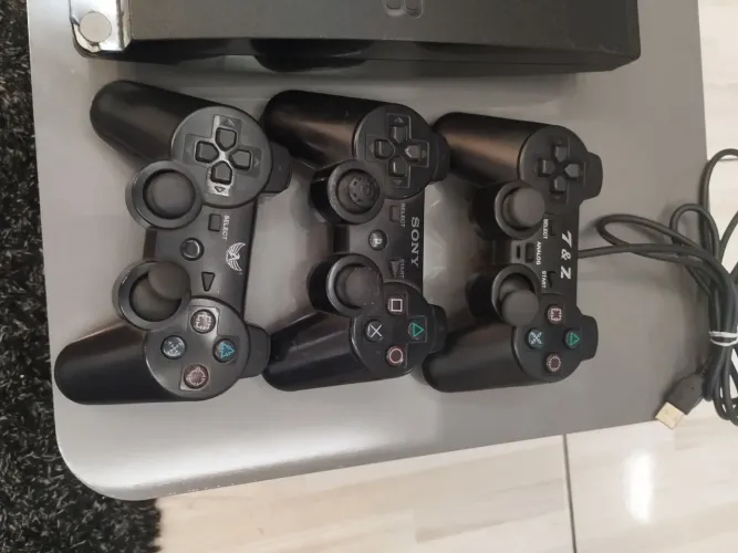 Ps3 slim todo original com hand control