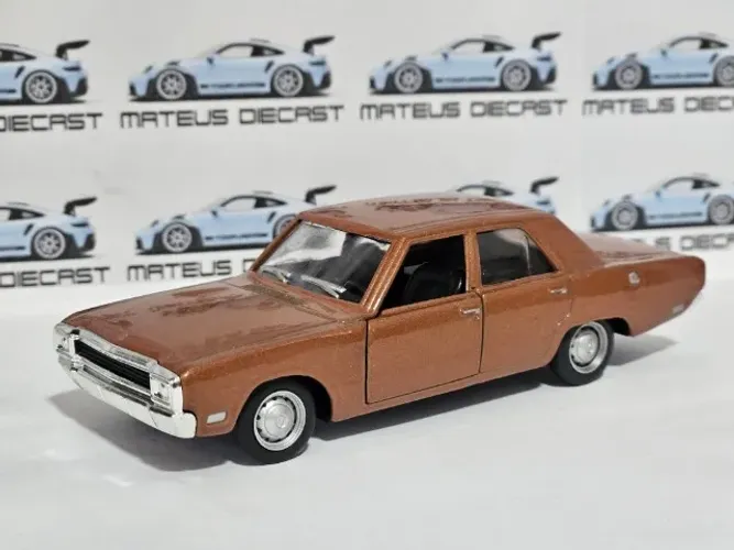 Dodge Dart Escala 1:43 Coleção Carros Inesquecíveis do Brasil