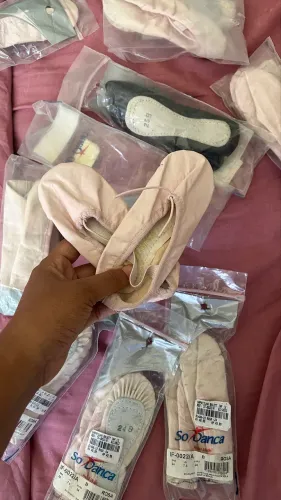 Sapatilha de balé infantil 