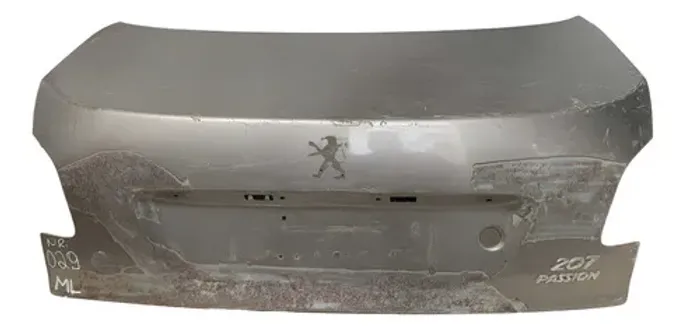 Tampa Traseira Peugeot 207 Passion 09/12 Original Recuperado