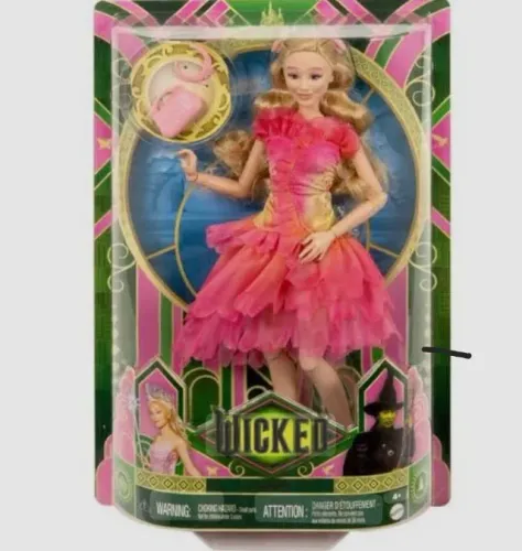 Boneca Wicked- Glinda Vestido de festa
