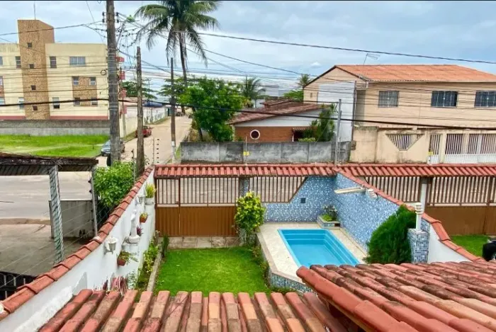 Temporada Casa Duplex Praia Grande 4 Quartos Piscina Churrasqueira Vaga 2 Carros Pequenos