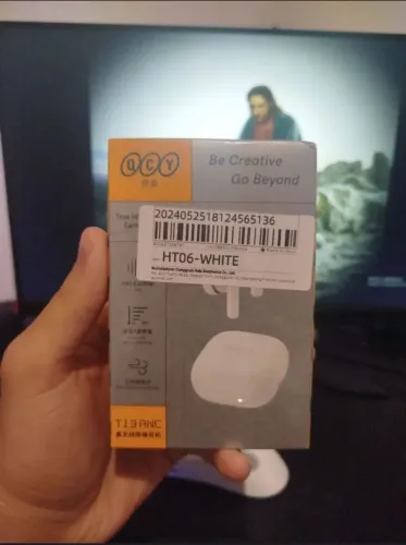 Fone de ouvido QCY HT06 ANC - Cancelamento de ruído - LACRADO