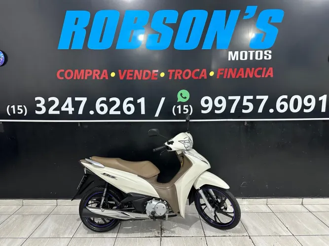 Honda Biz 125c flex 2024 impecável doc ok Baixo km