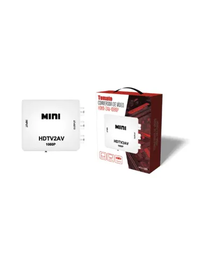 ADAPTADOR CONVERSOR HDMI X 3 RCA AV TOMATE MTV-609