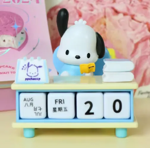 Calendario Permanente em PVC - Pochacco Sanrio