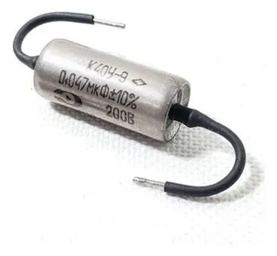 Capacitor a óleo PIO Russo 47nf para elétrica Fender Stratocaster