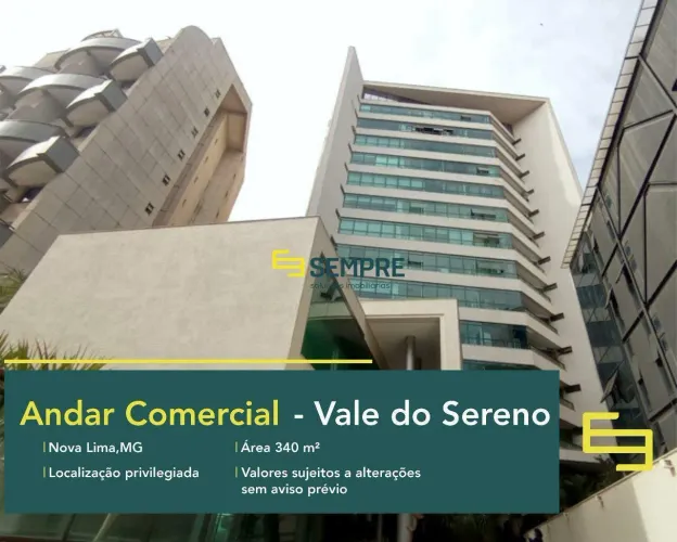 Andar comercial para vender no Vale do Sereno  Daniel Tolentino