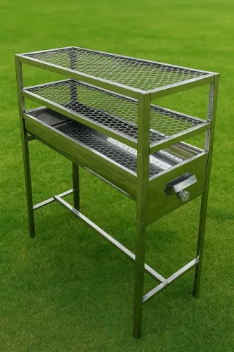 Churrasqueira Espetinho Inox Profissional - Entregamos para todo Brasil
