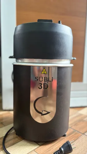 Forno Subli 3D Sublimação Profissional + 2 Mantas Térmicas - Alta Produtividade!