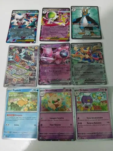 Cartas pokémon raras