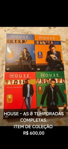 HOUSE - AS 8 TEMPORADAS COMPLETAS