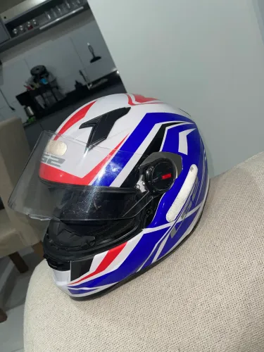 Capacete de moto LS2, relíquia, top para viajar