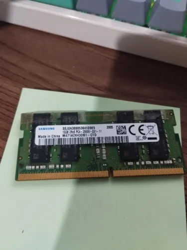 Memoria Samsung DDR4 16gb Notebook Pc4-2666v 2rx8 1.2v