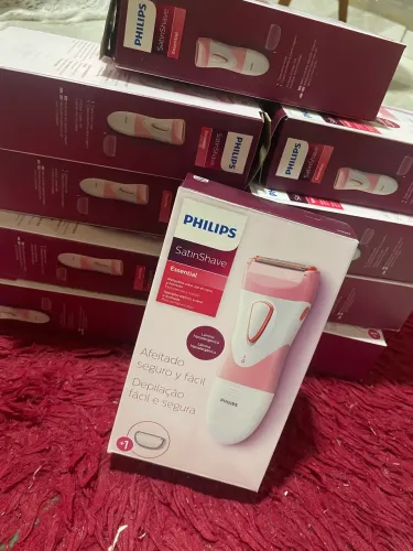 Depilador Feminino Philips SatinShave Essential Original - Uso Seco e Molhado