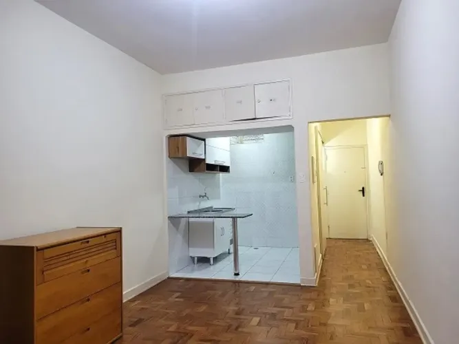 LOCAÇÃO - CONSOLAÇÃO APTO. TIPO KITINETE 32 M2 Á.Ú ARMÁRIO COZINHA AMERICANA!!!