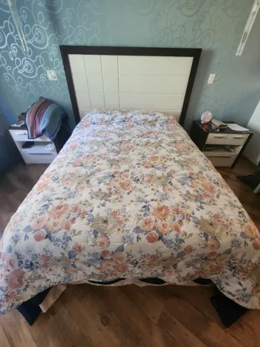 Edredon Queen da marca americana Bed, Bath and Beyond. Novo! 100% algodão
