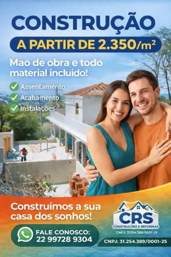 Construção ou Reforma da sua casa