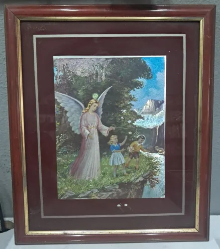 Quadro Anjo da Guarda (Jardim)