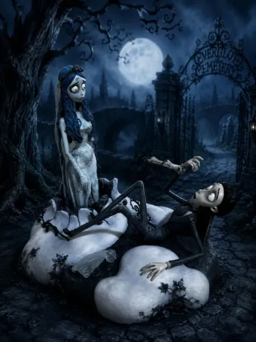 Diorama Noiva Cadaver "Corpse Bride" Jun Planning