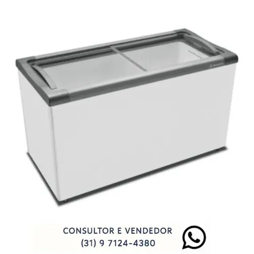 Freezer Horizontal 388 Litros Metalfrio Novo