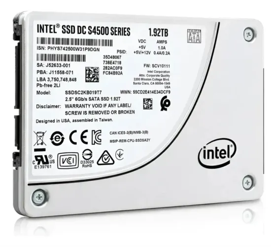 SSD Intel de 1.92T