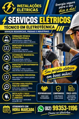 Serviços elétricos/eletrônicos