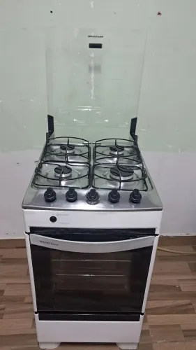 Fogão Brastemp 4 bocas, automático funcionando perfeitamente em ótimo estado (Entrego)