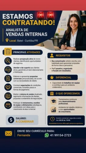 Consultor de Vendas