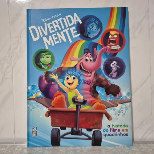 HQ Divertidamente A História do Filme em Quadrinhos