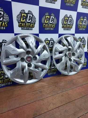 Calota Fiat Argo aro 14 original usada. R$35,00 cada calota. Disk entrega