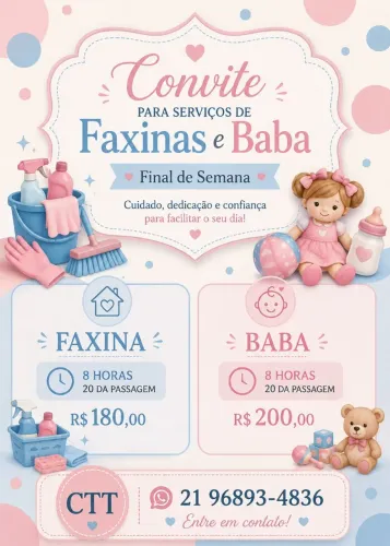 BABA E FAXINA 