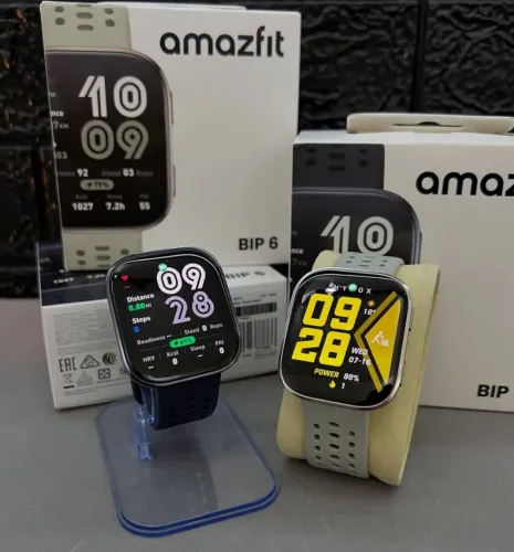 Amazfit Bip 6 GPS integrado e mapas offline novo lacrado com garantia