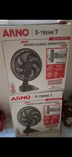 Ventilador de Mesa Arno X-TREME 7 Cinza 40cm