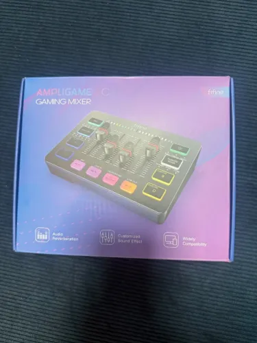 mixer Fifine usb para jogos (BRANCO)