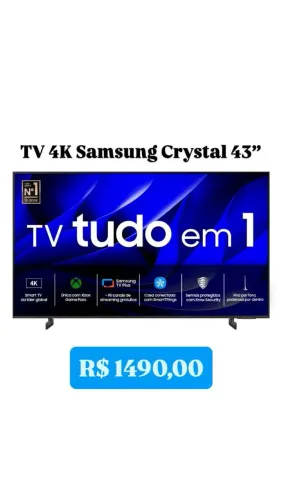 Tv 4k samsung 43 smart