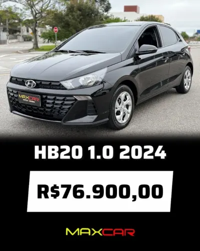 Hyundai HB20 Comfort 1.0 Flex 12V Mec. 2024