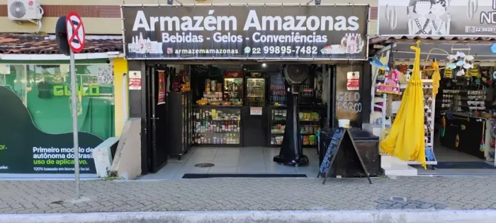 Passo loja de conveniencia, bebidas e gelo na praia do Centro