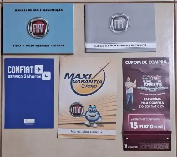Manual do proprietário Automóvel (Fiat)