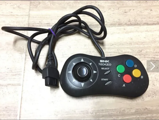 Controle neogeo cd original estado de novo