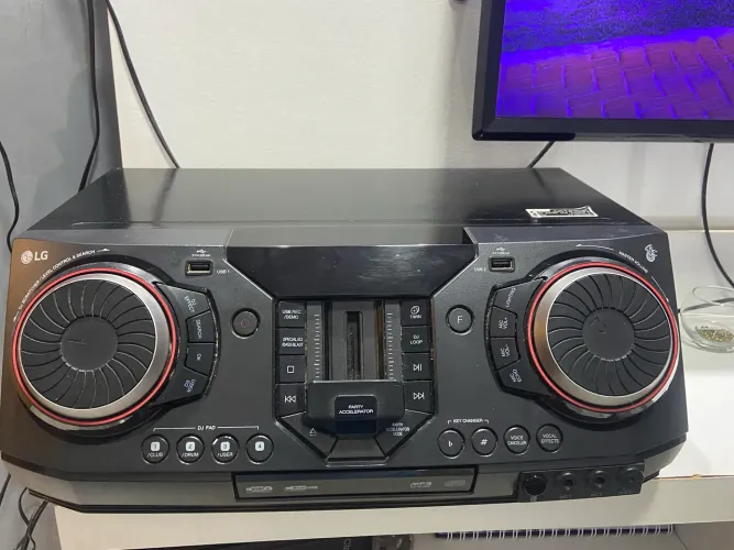 Mini System LG XBOOM 2350W RMS CL87 Karaokê DJ Set Party Speaker